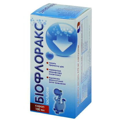Світлина Біофлоракс сироп 670 мг/мл флакон 100 мл